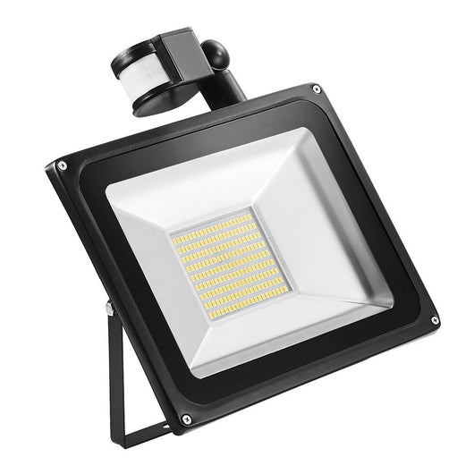 2X 100W Warm White SMD LED Floodlight PIR Motion Sensor Outdoor Flood Spot Light 220-240V