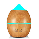 300ml Aroma Diffuser Aromatherapy Wood Grain Essential Oil Diffuser Ultrasonic Cool Mist Humidifier for Office Home