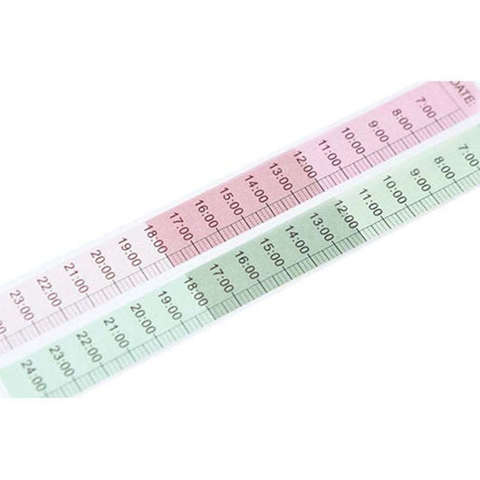 Hoomall 15mmx7m schedule Washi Tape Scrapbooking Adhesive Masking Tape Decorative Stickers Photo Album DIY School Office Supply