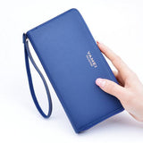 New ladies wallets women long zipper wallet large handbag wallet