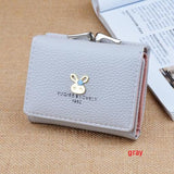 women's short wallet rabbit wallet cute female students fold wallet