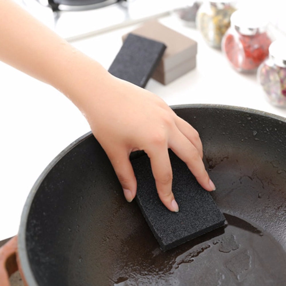 Practical Multi-Purposes Household Kitchen Cleaning Sponge Nano Emery Magic Clean Rub Pot Rust Focal Stains Sponge Newly