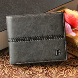 Fashion Men's Scrub Leather Wallet
