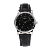 SINOBI Mens Watche Brand Luxury Men's Watch Fashion Leather Watch