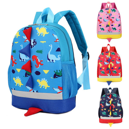 Baby Boys Girls Kids Dinosaur Pattern Animals Backpack Toddler School Bag