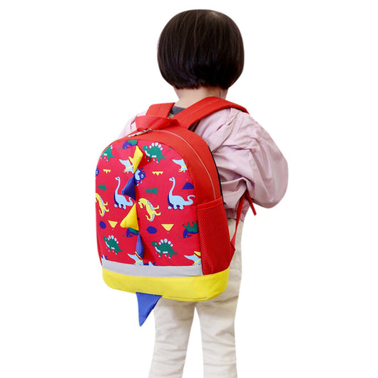 Baby Boys Girls Kids Dinosaur Pattern Animals Backpack Toddler School Bag