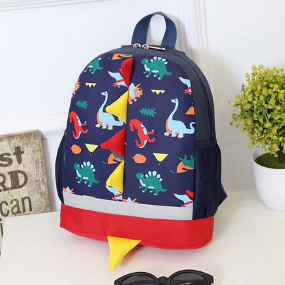 Baby Boys Girls Kids Dinosaur Pattern Animals Backpack Toddler School Bag