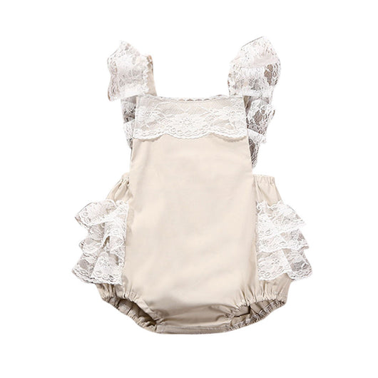 Newborn Infant Baby Kids Girls Clothes Lace Romper Cake Sunsuit Outfits