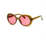 Fashion Men Womens Retro Vintage Round Frame UV Glasses Sunglasses
