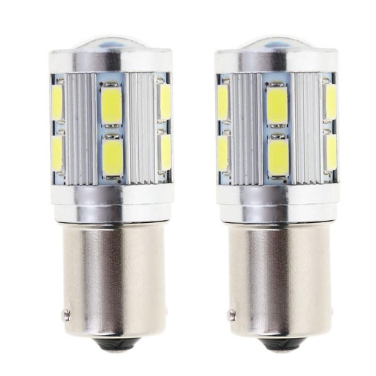 2pcs/set 5630 12SMD LED Car Stop Brake Lamp Reverse Backup Parking Light Bulbs 360 Degree 12V Auto Tail Reverse Lamp