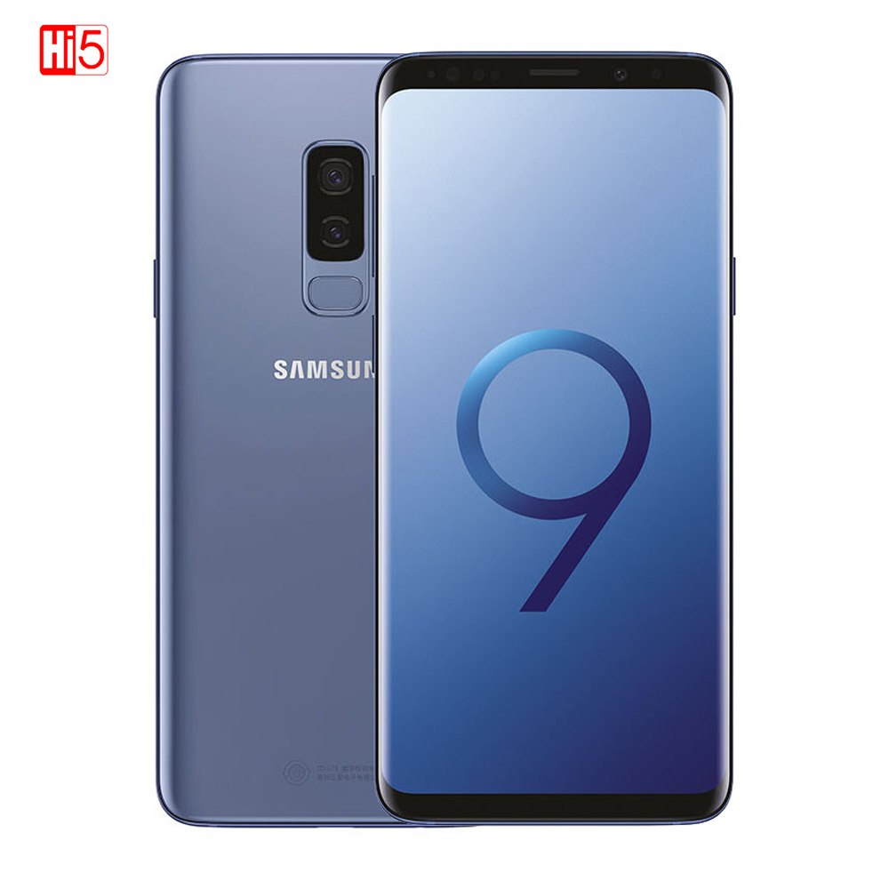 Unlocked Samsung Galaxy S9 plus 6.2 inch Octa-core Dual Sim Mobile phone 64GB/128GB/256GB 12MP 3500mAh Qualcomm Smartphone LTE