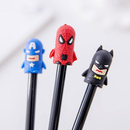 3 Pcs/lot Cute 3D Cartoon Figures Gel Pens Kawaii Stationery Caneta Material Escolar Office School Supplies Papelaria Kids Gifts