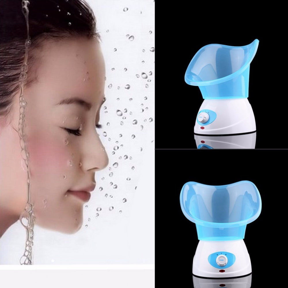 Face Steamer Thermal Facial Sauna Spa Sprayer Skin Renewal Refresh Mist Warm Steam Travel Skin Care Tool EU plug