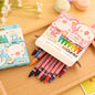 24 pcs/lot Non-toxic waterclor caryon kids oil pastels material escolar papelaria gift school supplies pen stationery