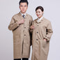 Spring Autumn Men Women Jacket Long Sleeve Pockets Uniform Coat Coveralls Dustproof Worker Clothes H9