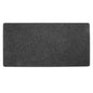 Simple Felt Cloth Mouse Pad Keyboard Cushion Office Home Desk Mat Supplies 630 x 325 x 2mm Black/ Dark grey