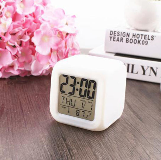 LED Digital Alarm Clock with USB Port for Phone Charger