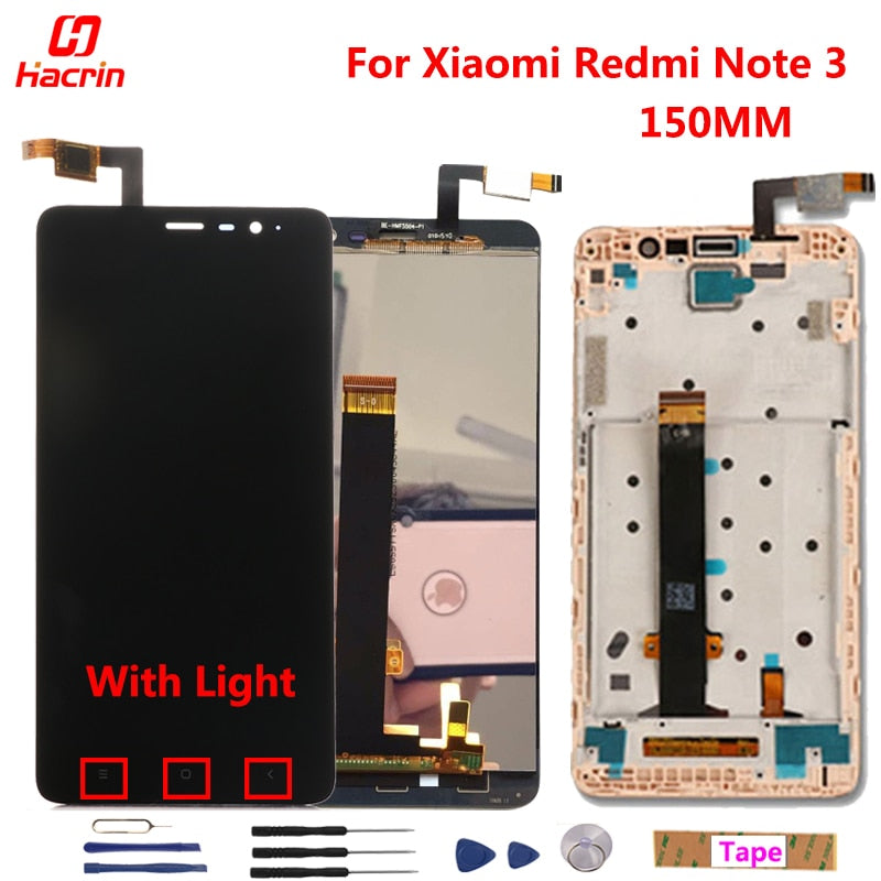 Xiaomi Redmi Note 3 Pro LCD Display + Touch Screen 5.5" Digitizer Assembly Replacement For Xiaomi Redmi Note 3 Pro/Prime Phone