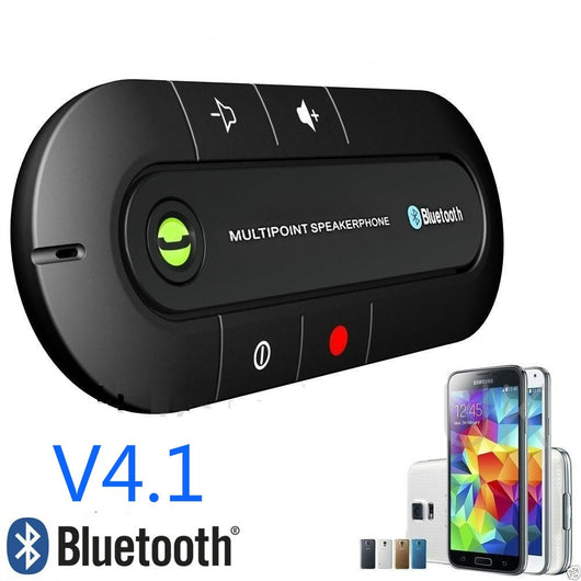 Bluetooth Visor Speakerphone Wireless 4.1  Car Kit For Smart Phone Mobile