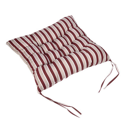 Classic Strip print Chair cushion Mats square 40CM Quality Office sofa chairs pad pillow Garden Patio supply Warm Soft Seat pads