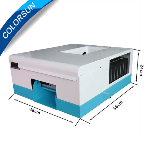 Upgrade automatic pvc card printer for 86mm*54mm,70mm*100mm,80mm*110mm,102mm*148mm inkjet PVC id card printing machine