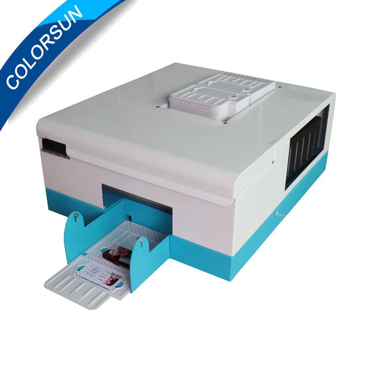 Upgrade automatic pvc id card printer for 4 size inkjet card printing machine 86*54 name card printer 70*100 pvc card printer