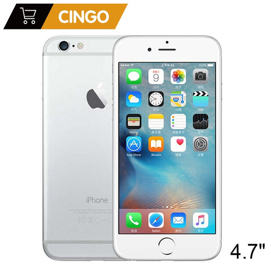 Unlocked Apple iPhone 6 IOS Dual Core 1.4GHz 1GB RAM 16/64/128GB ROM 4.7 inch 8.0 MP Camera 3G WCDMA 4G LTE Used Mobile phone