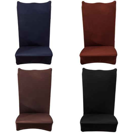 Washable Thin Solid Elastic Chair Cover Banquet Seat Chair Wrap Hotel Decoration Home Office Supplies Colorful Chair Covers