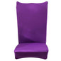 Washable Thin Solid Elastic Chair Cover Banquet Seat Chair Wrap Hotel Decoration Home Office Supplies Colorful Chair Covers