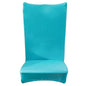 Washable Thin Solid Elastic Chair Cover Banquet Seat Chair Wrap Hotel Decoration Home Office Supplies Colorful Chair Covers