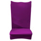 Washable Thin Solid Elastic Chair Cover Banquet Seat Chair Wrap Hotel Decoration Home Office Supplies Colorful Chair Covers