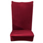 Washable Thin Solid Elastic Chair Cover Banquet Seat Chair Wrap Hotel Decoration Home Office Supplies Colorful Chair Covers