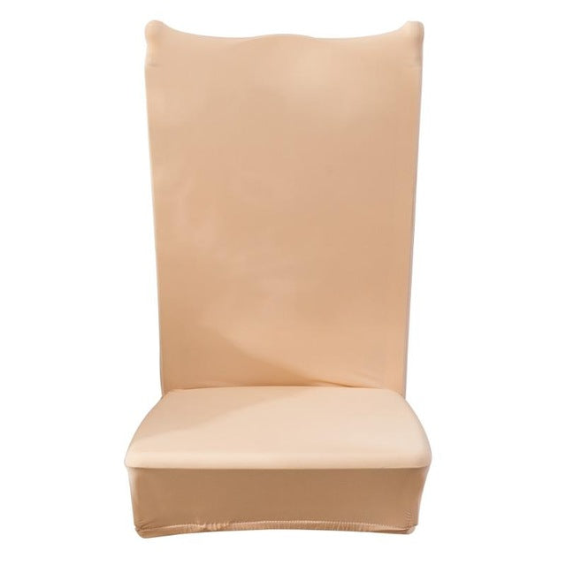 Washable Thin Solid Elastic Chair Cover Banquet Seat Chair Wrap Hotel Decoration Home Office Supplies Colorful Chair Covers