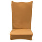 Washable Thin Solid Elastic Chair Cover Banquet Seat Chair Wrap Hotel Decoration Home Office Supplies Colorful Chair Covers