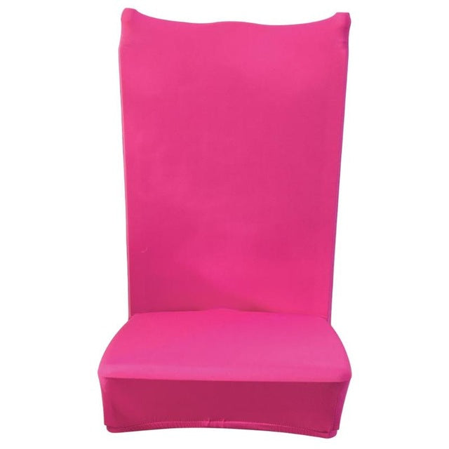 Washable Thin Solid Elastic Chair Cover Banquet Seat Chair Wrap Hotel Decoration Home Office Supplies Colorful Chair Covers