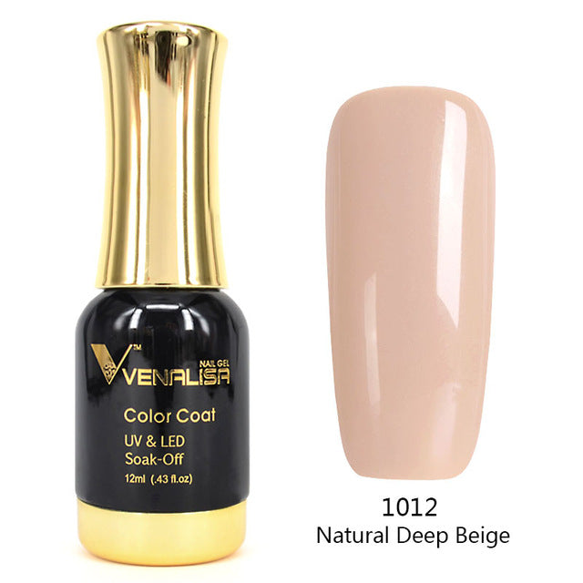 Venalisa Organic Gel Lacquer 12ml CANNI 111 Colors Nail Art Design Salon Spa Soak Off UV LED Gel Varnish Nail Gel Polish 001-024