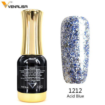 Venalisa Organic Gel Lacquer 12ml CANNI 111 Colors Nail Art Design Salon Spa Soak Off UV LED Gel Varnish Nail Gel Polish 001-024