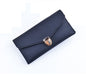 Women 's Long Section of Solid Color Fashion Wallet Female Hand Bags