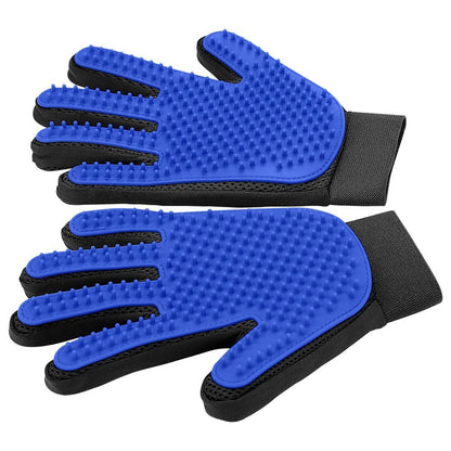 Pet Grooming Glove - Gentle Descending Right Brush Glove