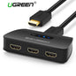 Ugreen 3 Port HDMI Switch Switcher HDMI Splitter HDMI Port for XBOX 360 PS3 PS4 Android 1080P HUB 3 Input to 1 Output Adapter