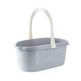 Simple rectangular mop cleaning bucket thickened portable plastic bucket household cleaning bucket car wash bucket