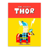 Superhero Avengers Pop Movie Infinity War Thor Posters Prints Cartoon Wall Art Pictures Kids Room Decor Canvas Painting No Frame