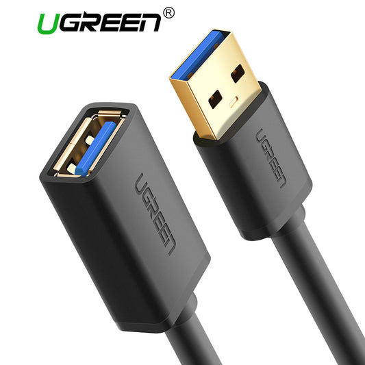 Ugreen USB Extension Cable USB 3.0 Cable for Smart TV PS4 Xbox One SSD USB3.0 2.0 to Extender Data Cord Mini USB Extension Cable