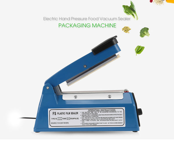 Electric Vacuum Food Sealer Automatic Portable Household Food Vacuum Heat Sealer Packaging Machine Plastic Bag Mini Sealing Tool