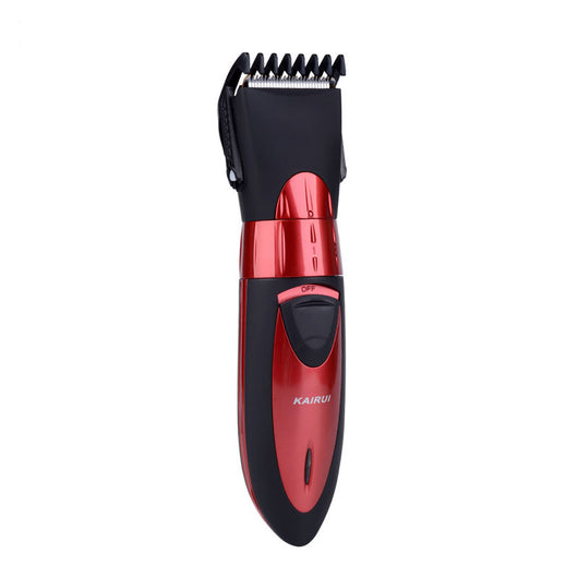 Waterproof Men's Electric Hair Trimmer Clipper 220V Rechargeable hair cutting machine Beard shaving Tool length Adjustable S34