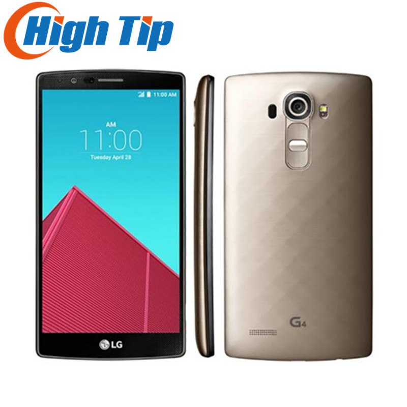 Unlocked Original LG G4 H815T H810 H818 Quad core 32GB ROM 16.0 MP Camera 5.5'' 1440 x 2560 pixels 4G LTE Moblie phone