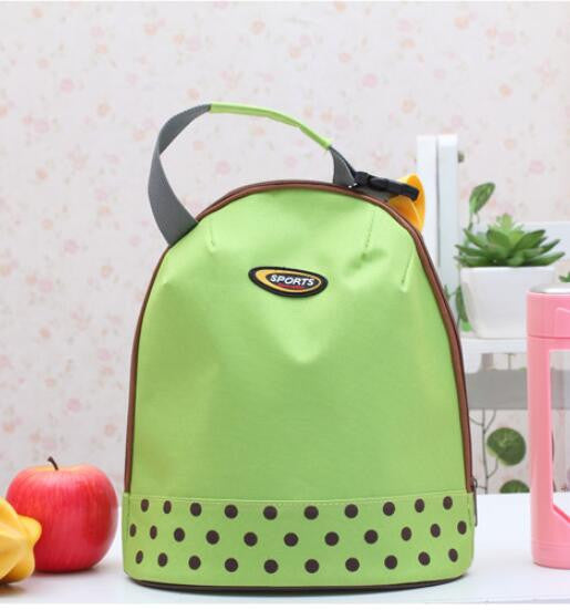 preservation ice pack Insulation lunch bag Lunch lunch box bag Portable hand ice pack Wave point milk bottle bag