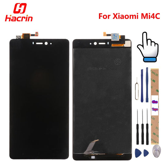 Xiaomi Mi4c LCD Display + Touch Screen +Tools 100% New Digitizer Assembly Replacement For Xiaomi Mi4c Mi 4C ( Prime )