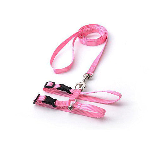 Pet Rabbit Harness Leash for Soft Nylon,Running,Walking