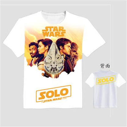 Woman Man Solo: A Star Wars Story Lovely Printing Custom Made T-shirt Tees Fashion Cool Fancy Tee Support Custom